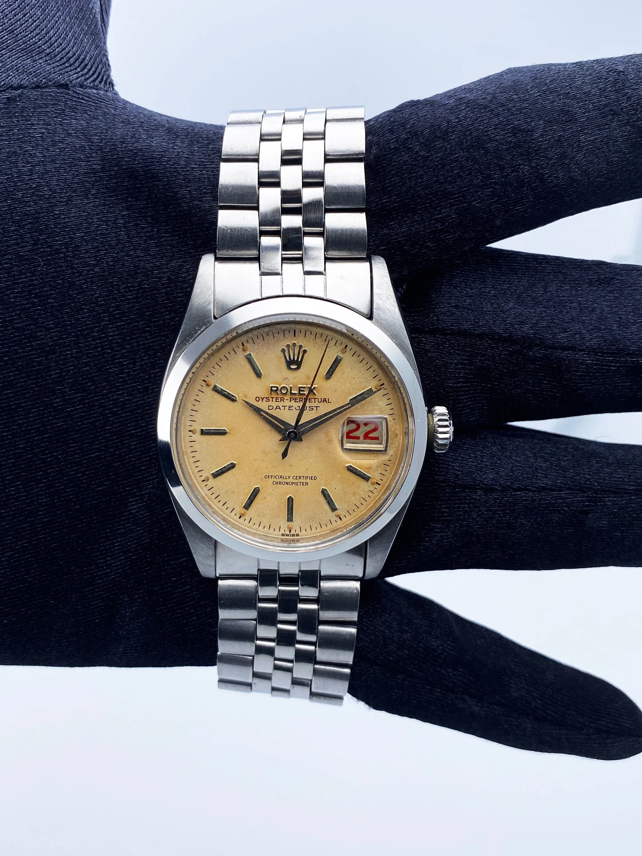 Rolex Datejust 6304 Ultra Rare Mens Watch