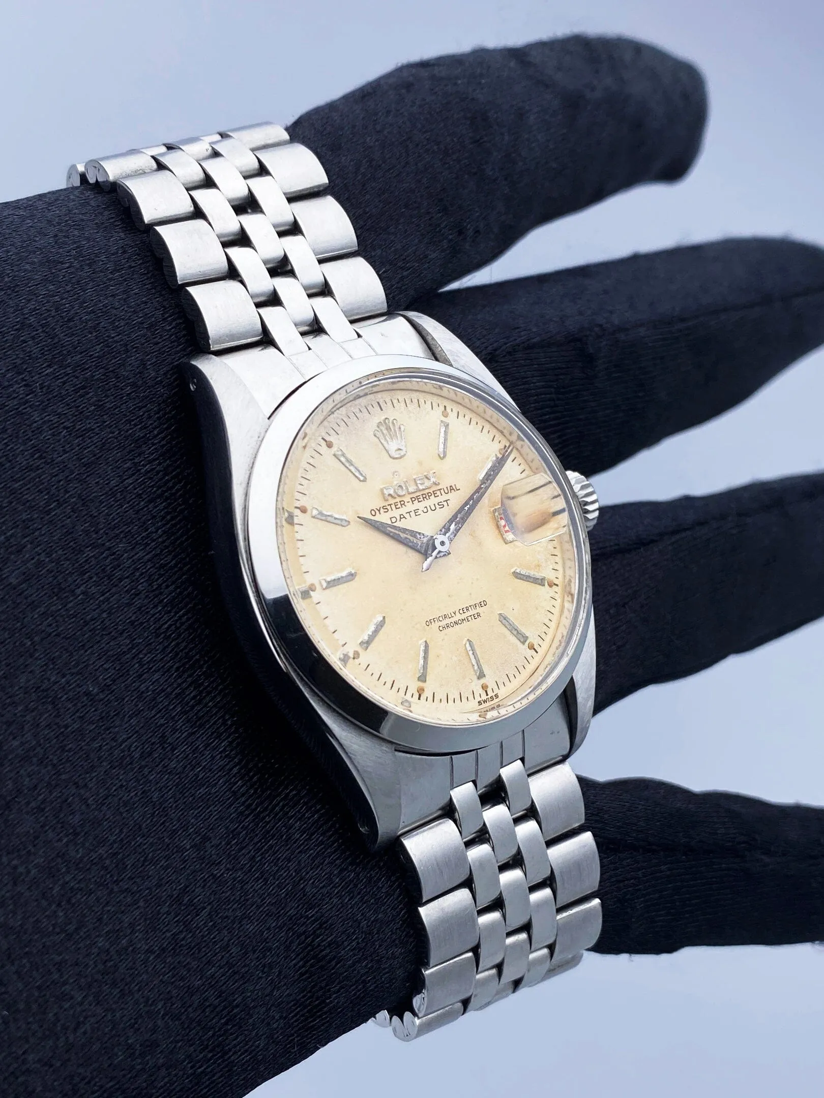 Rolex Datejust 6304 Ultra Rare Mens Watch