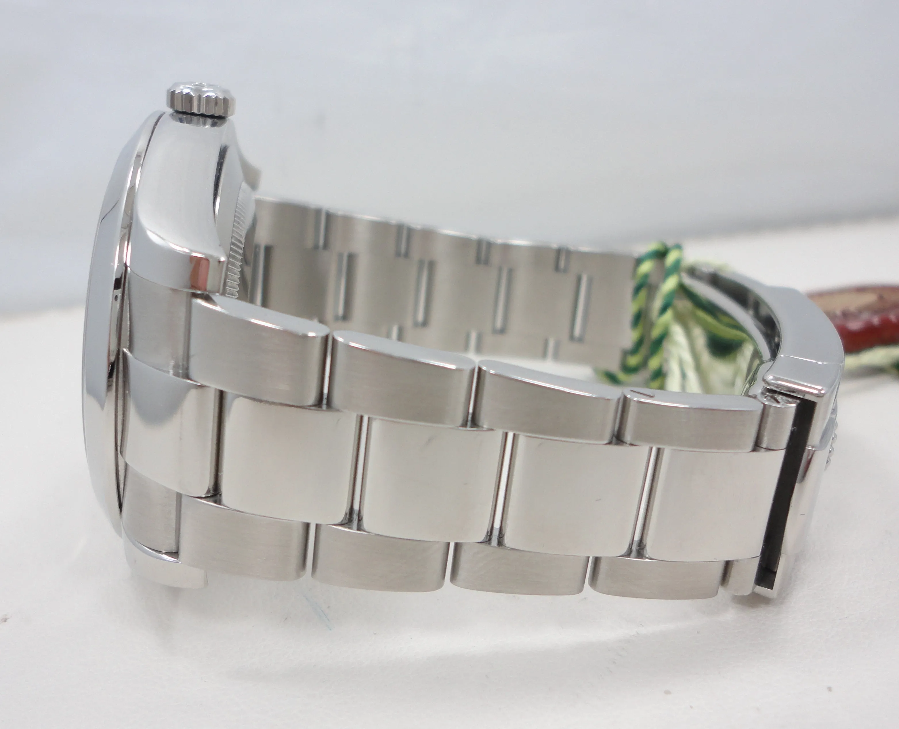 Rolex Datejust II 116300 Black Dial Oyster Steel Box/Papers Mint