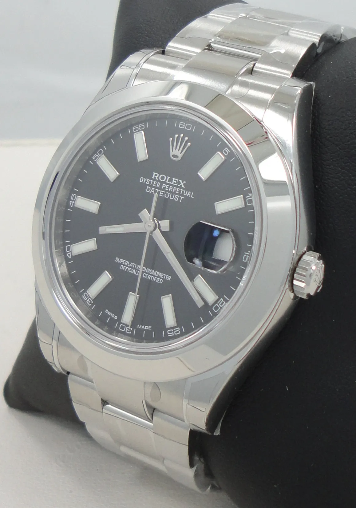 Rolex Datejust II 116300 Black Dial Watch UNWORN FULLY STICKERED