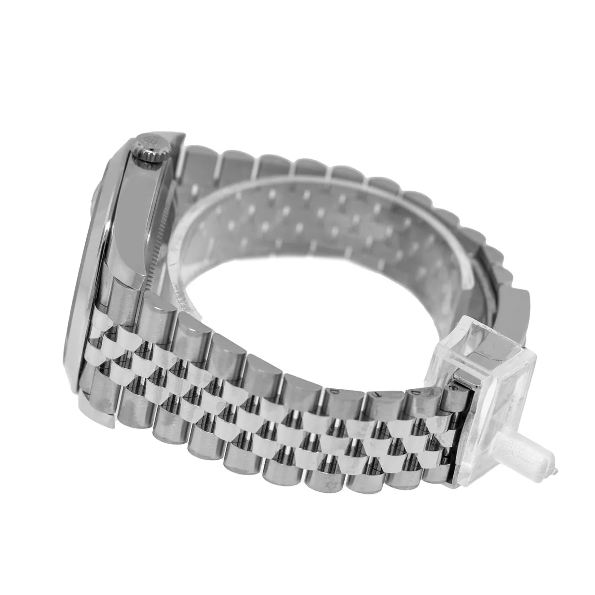 Rolex Datejust II 41mm Stainless Steel Green Index Dial Smooth Bezel 126300