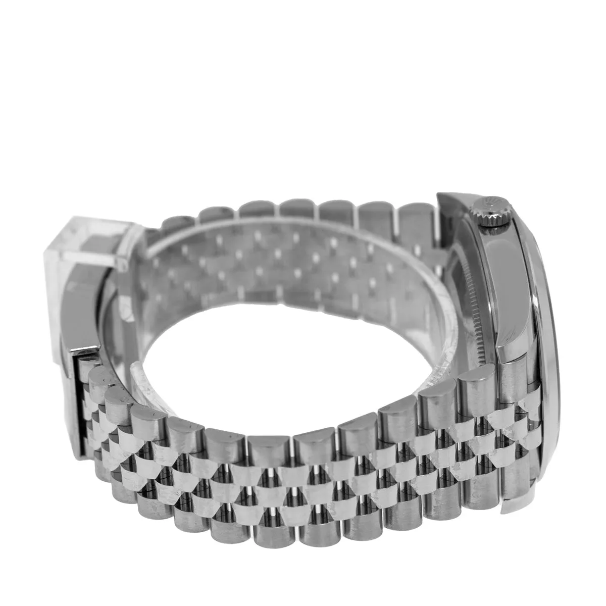 Rolex Datejust II 41mm Stainless Steel Green Index Dial Smooth Bezel 126300