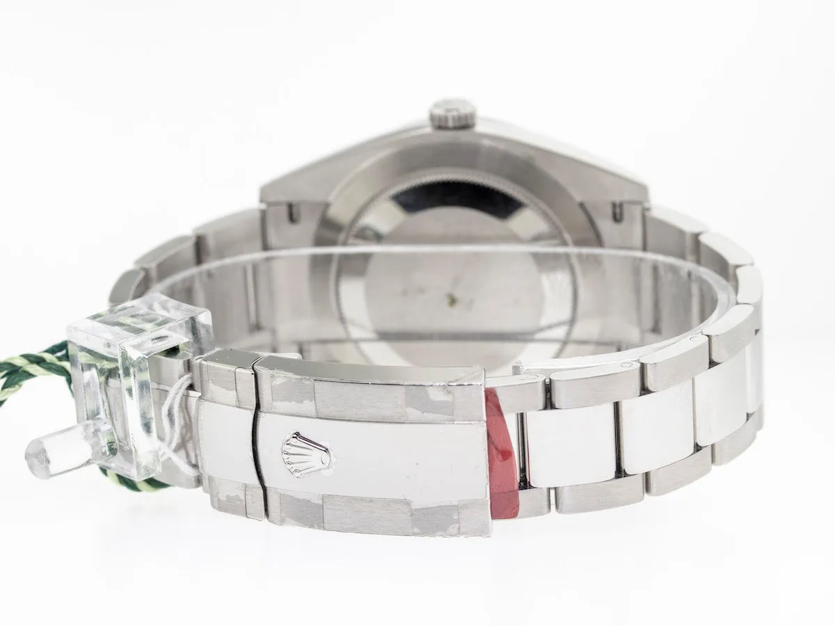 Rolex Datejust II 41mm Stainless Steel Silver Index Dial & Smooth Bezel 126300SIO