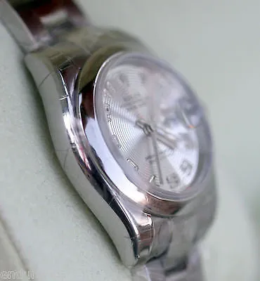 ROLEX DATEJUST LADIES STAINLESS STEEL CONCENTRIC DIAL 179160 PERFECT WATCH