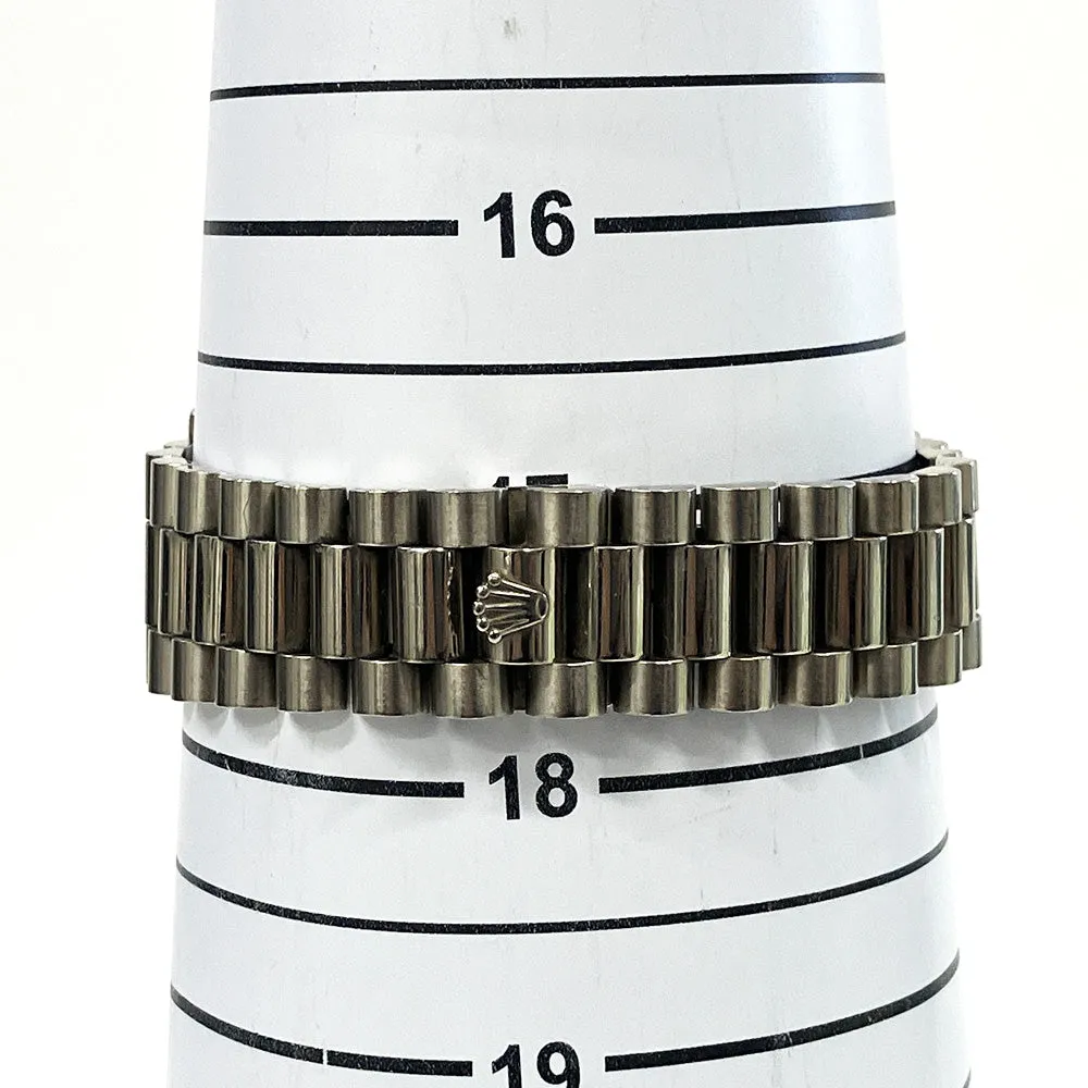 Rolex Day Date 118239A Silver Diamond Dial Jan 2003