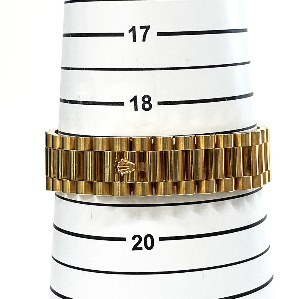 Rolex Day Date II 218398BR Champagne Diamond Dial Jul 2014