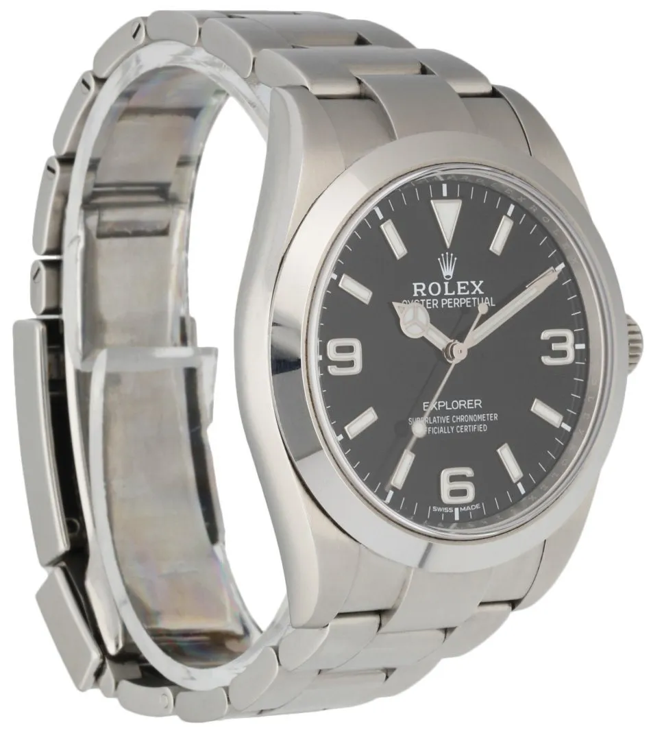 Rolex Explorer 214270 MK2 Dial Men's Watch With Papers
