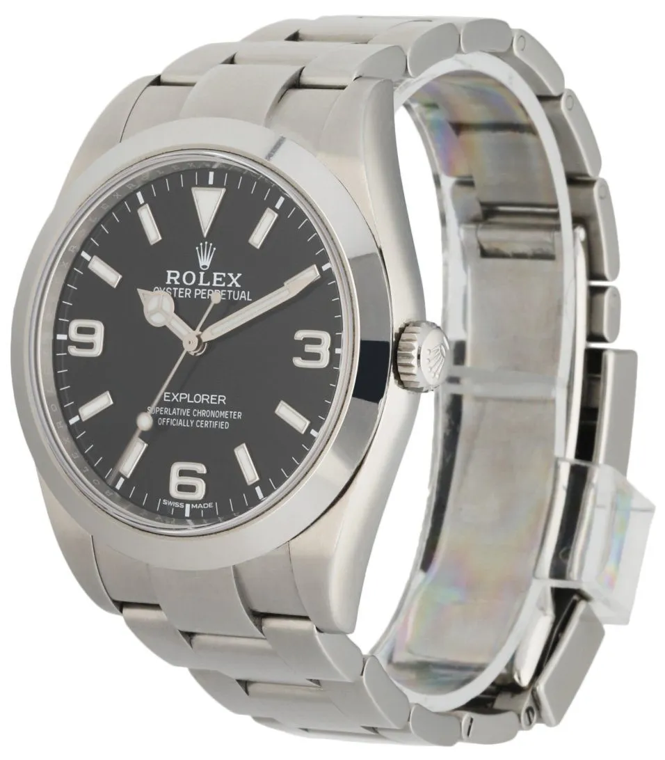 Rolex Explorer 214270 MK2 Dial Men's Watch With Papers