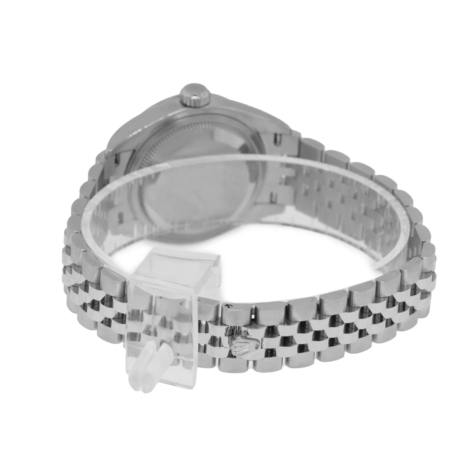 Rolex Lady-Datejust 28mm Stainless Steel Pink Roman Dial & Smooth Bezel 279160