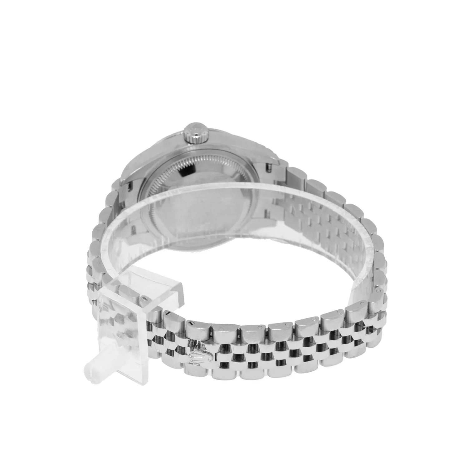 Rolex Lady-Datejust 28mm Stainless Steel Silver Index Dial & Smooth Bezel 279160