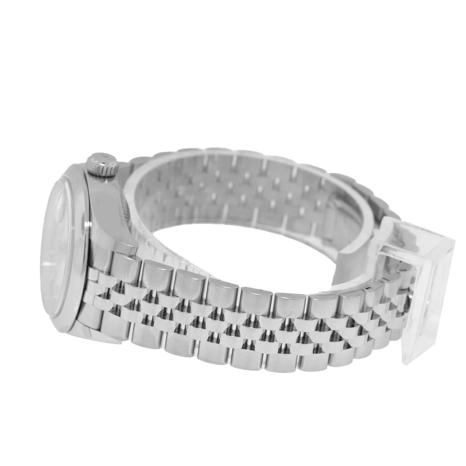 Rolex Lady-Datejust 28mm Stainless Steel Silver Index Dial & Smooth Bezel 279160