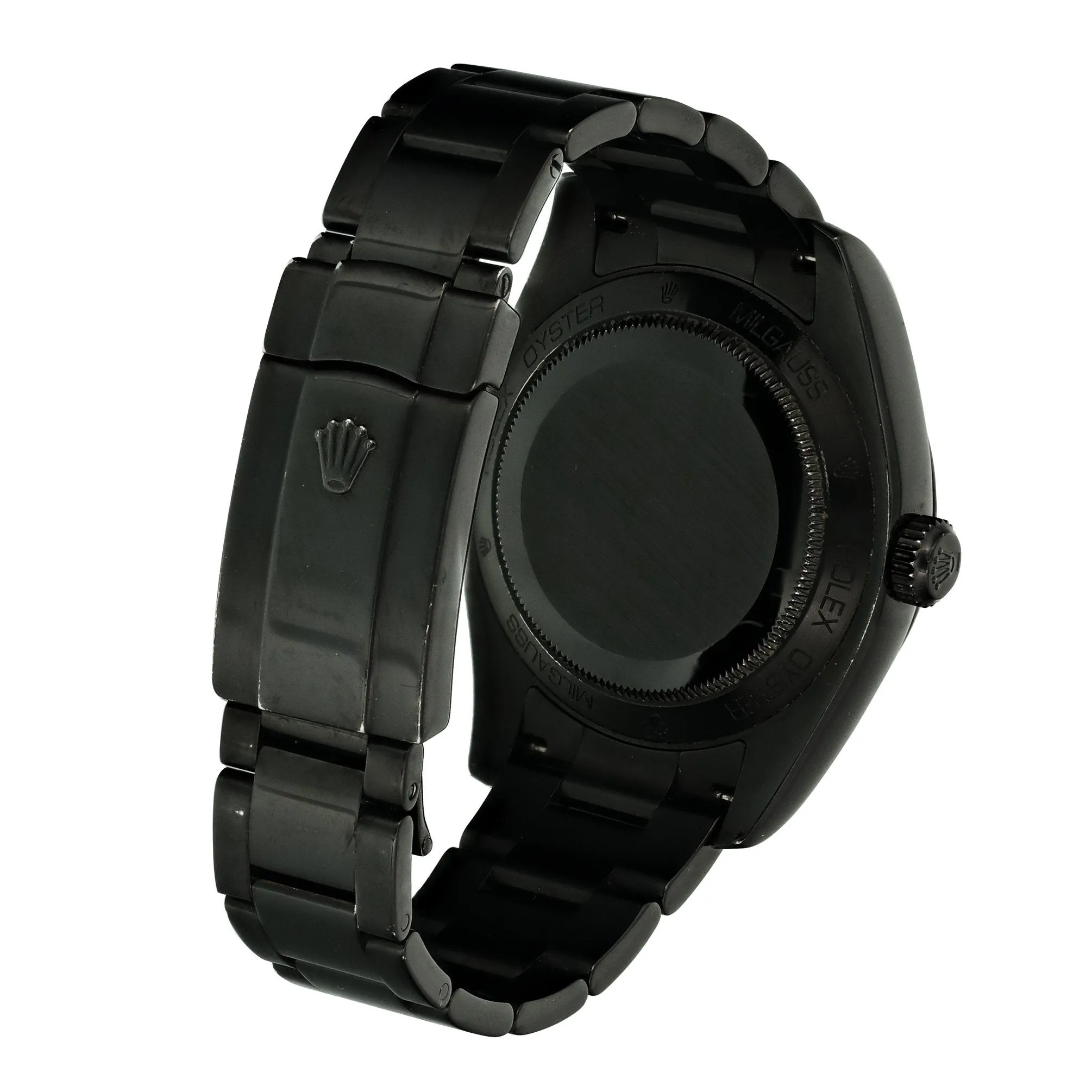 Rolex  Milgauss 116400 Custom PVD Mens Watch