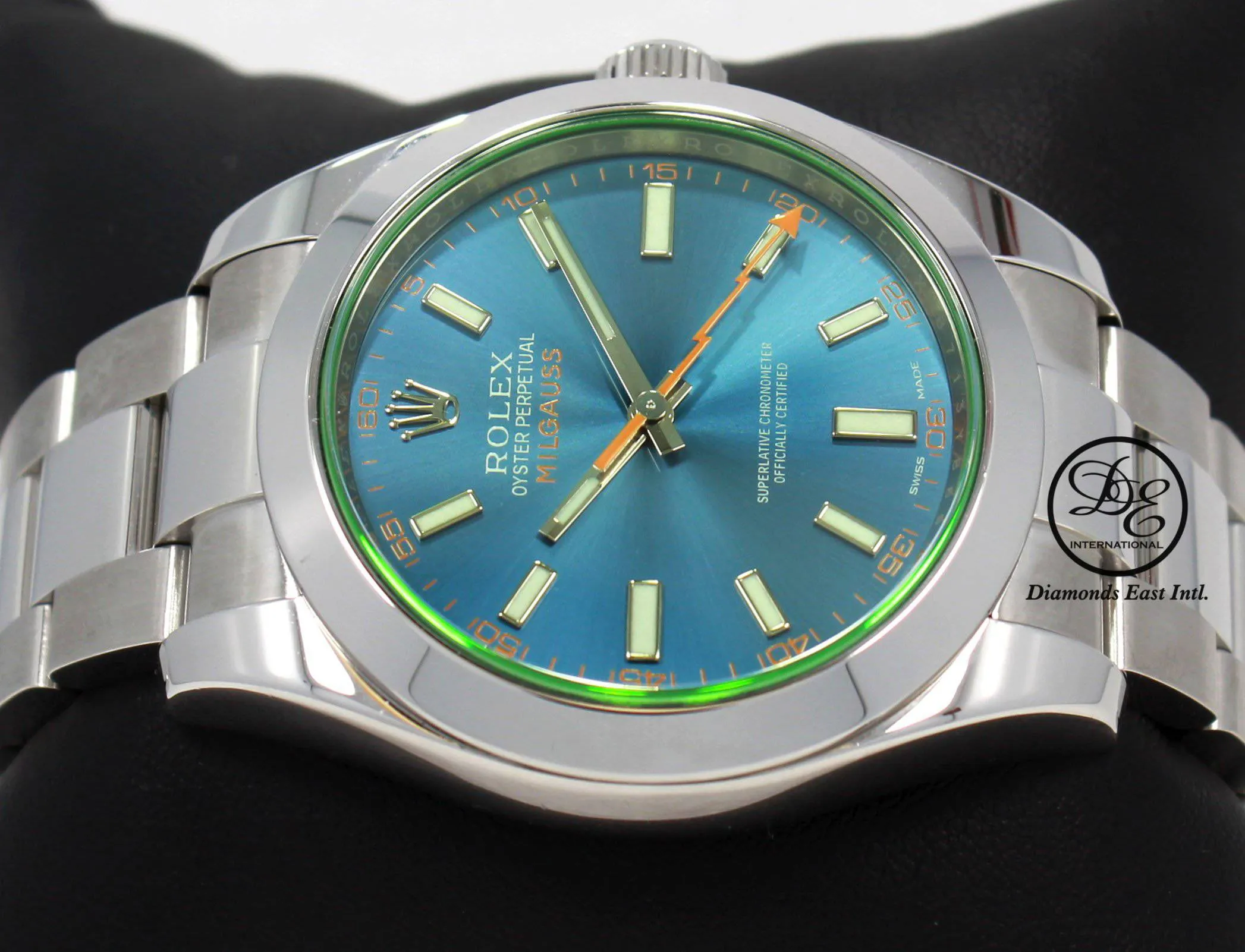 Rolex Oyster Milgauss Blue Dial  116400GV BLUSO