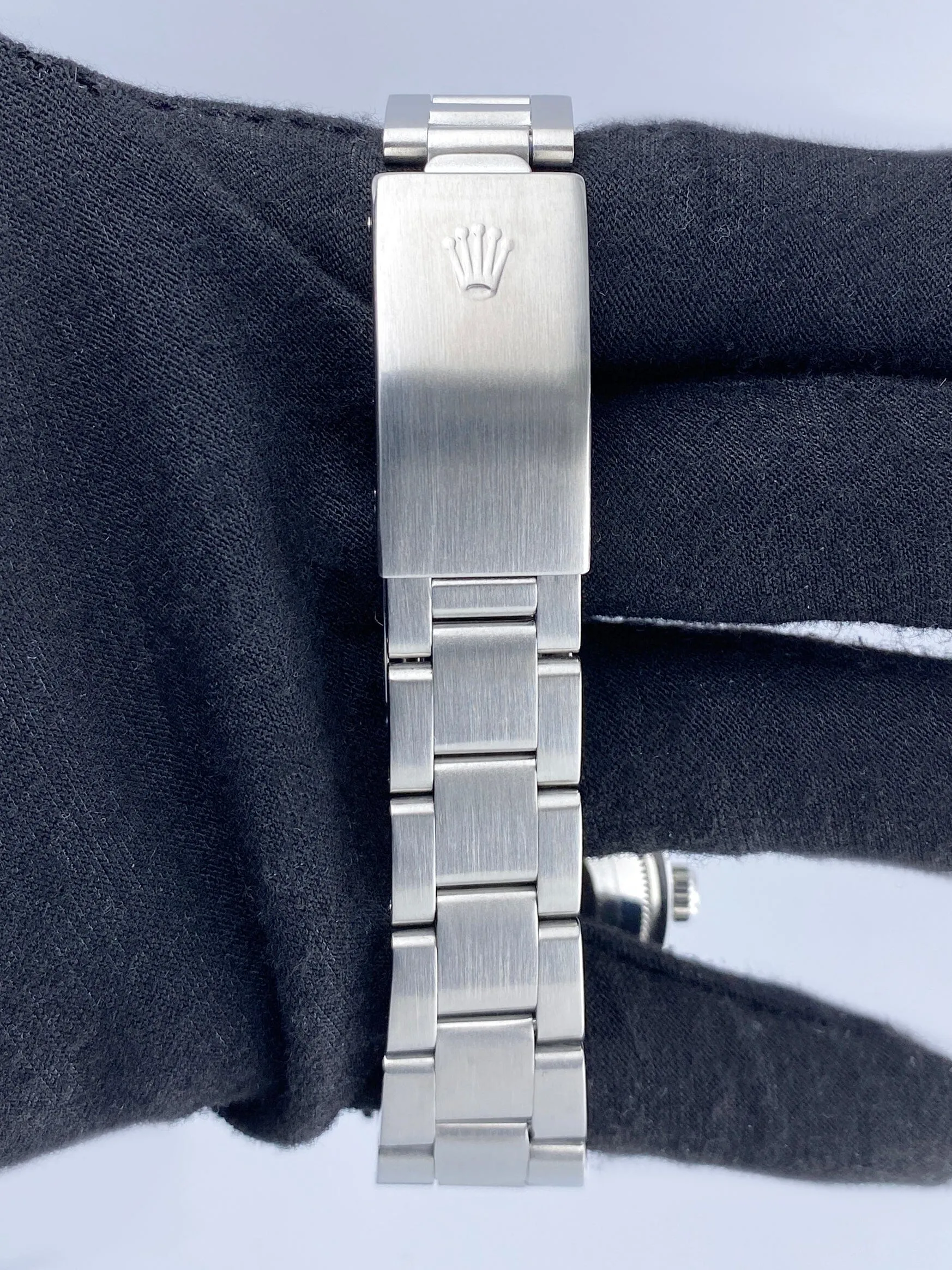 Rolex Oyster Perpetual 1002 Silver Dial Mens Watch