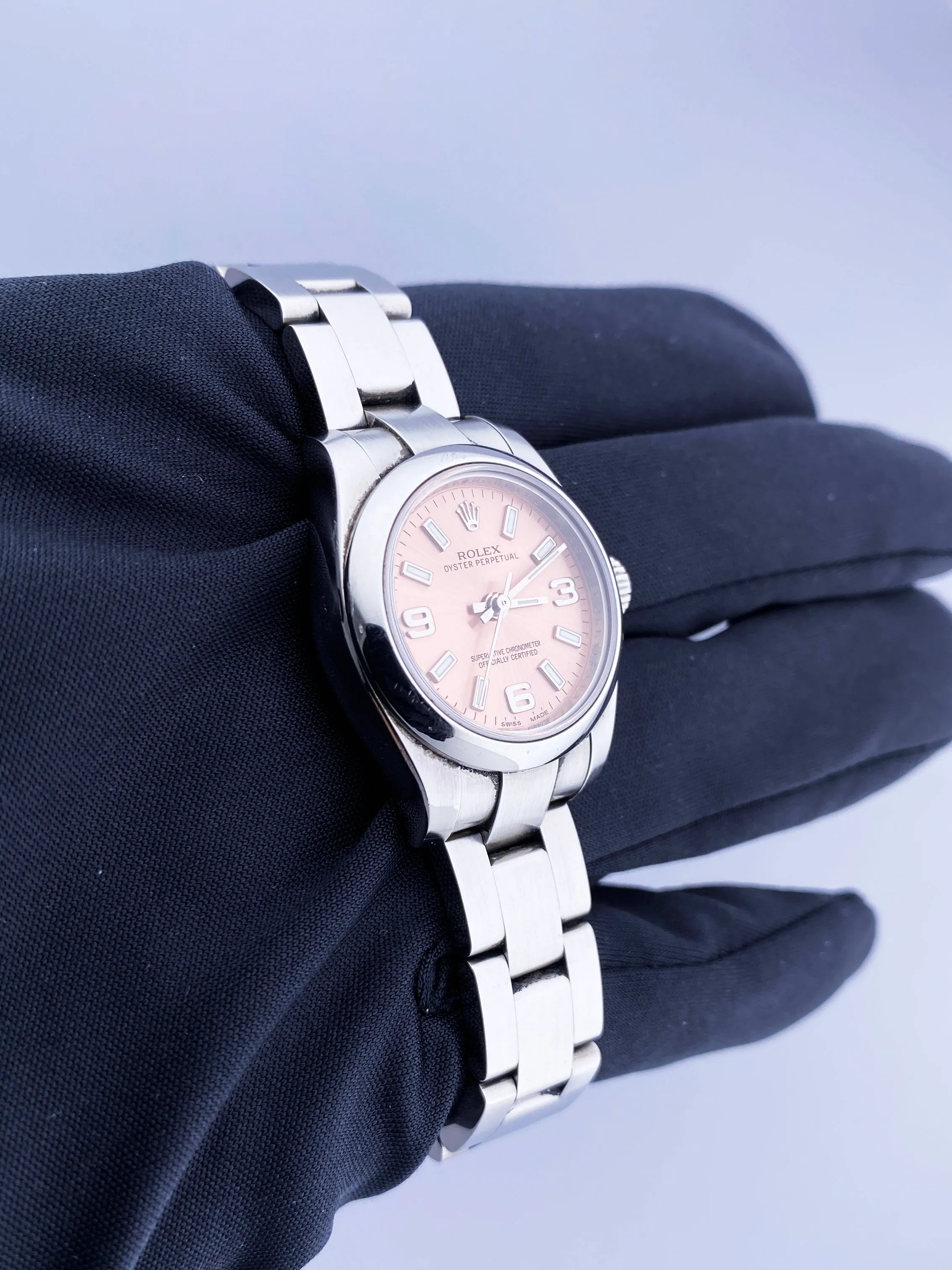 Rolex Oyster Perpetual 176200 Stainless Steel Ladies Watch Box & Papers