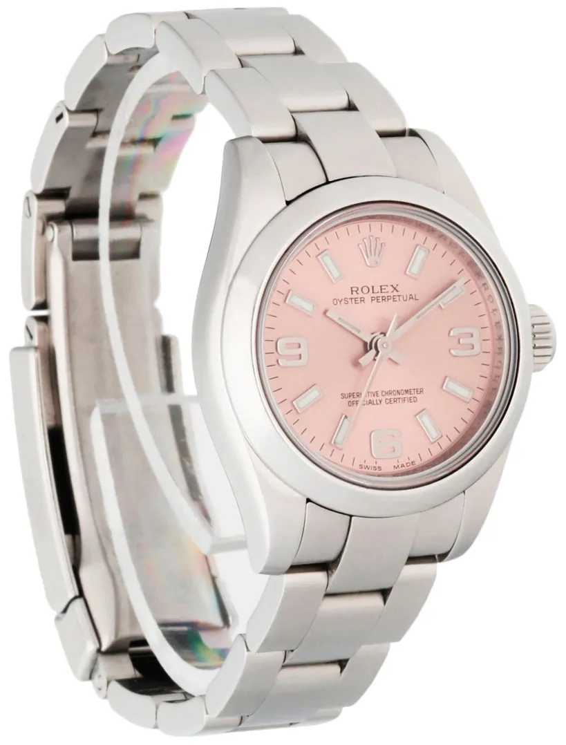 Rolex Oyster Perpetual 176200 Stainless Steel Ladies Watch Box & Papers