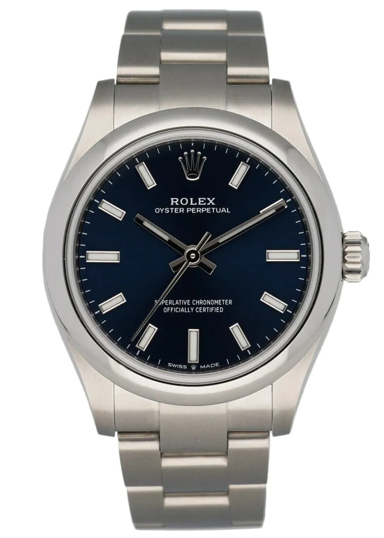 Rolex Oyster perpetual 277200 Stainless Steel Ladies watch Box & Card