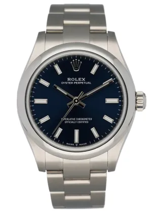 Rolex Oyster perpetual 277200 Stainless Steel Ladies watch Box & Card