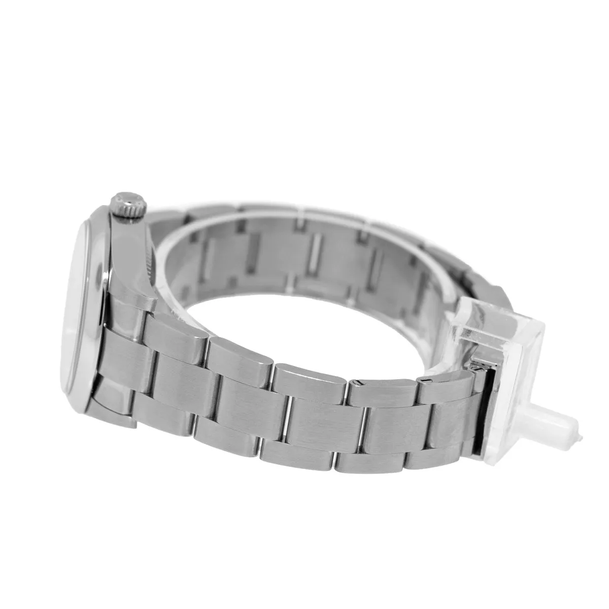 Rolex Oyster Perpetual 31mm Stainless Steel Green Index Dial & Smooth Bezel 277200
