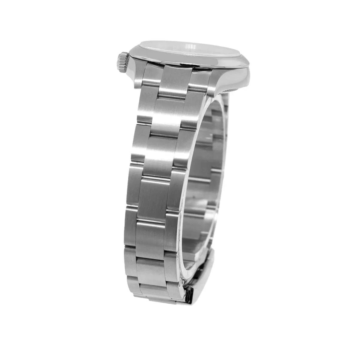 Rolex Oyster Perpetual 31mm Stainless Steel Green Index Dial & Smooth Bezel 277200