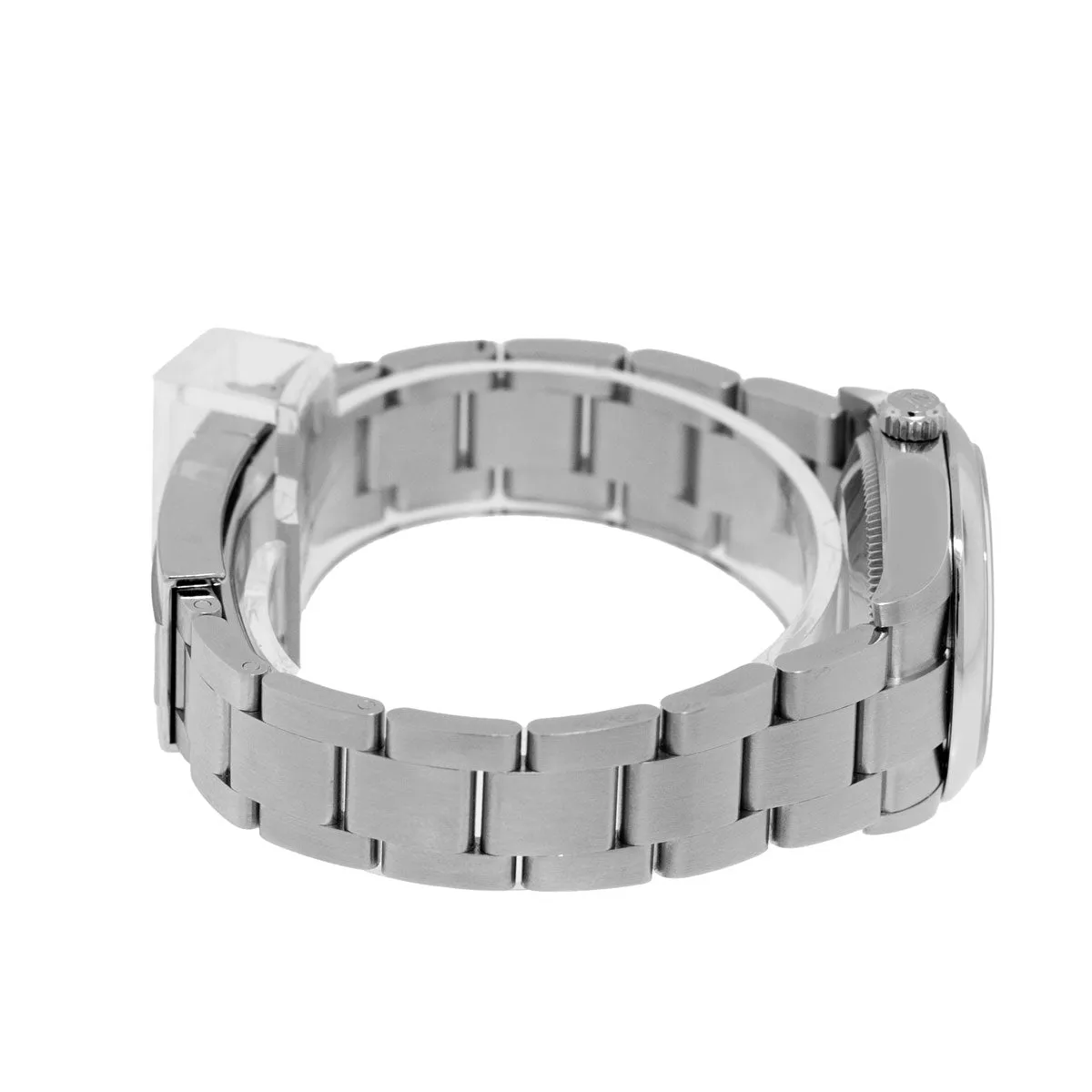 Rolex Oyster Perpetual 31mm Stainless Steel Pink Index Dial & Smooth Bezel 277200