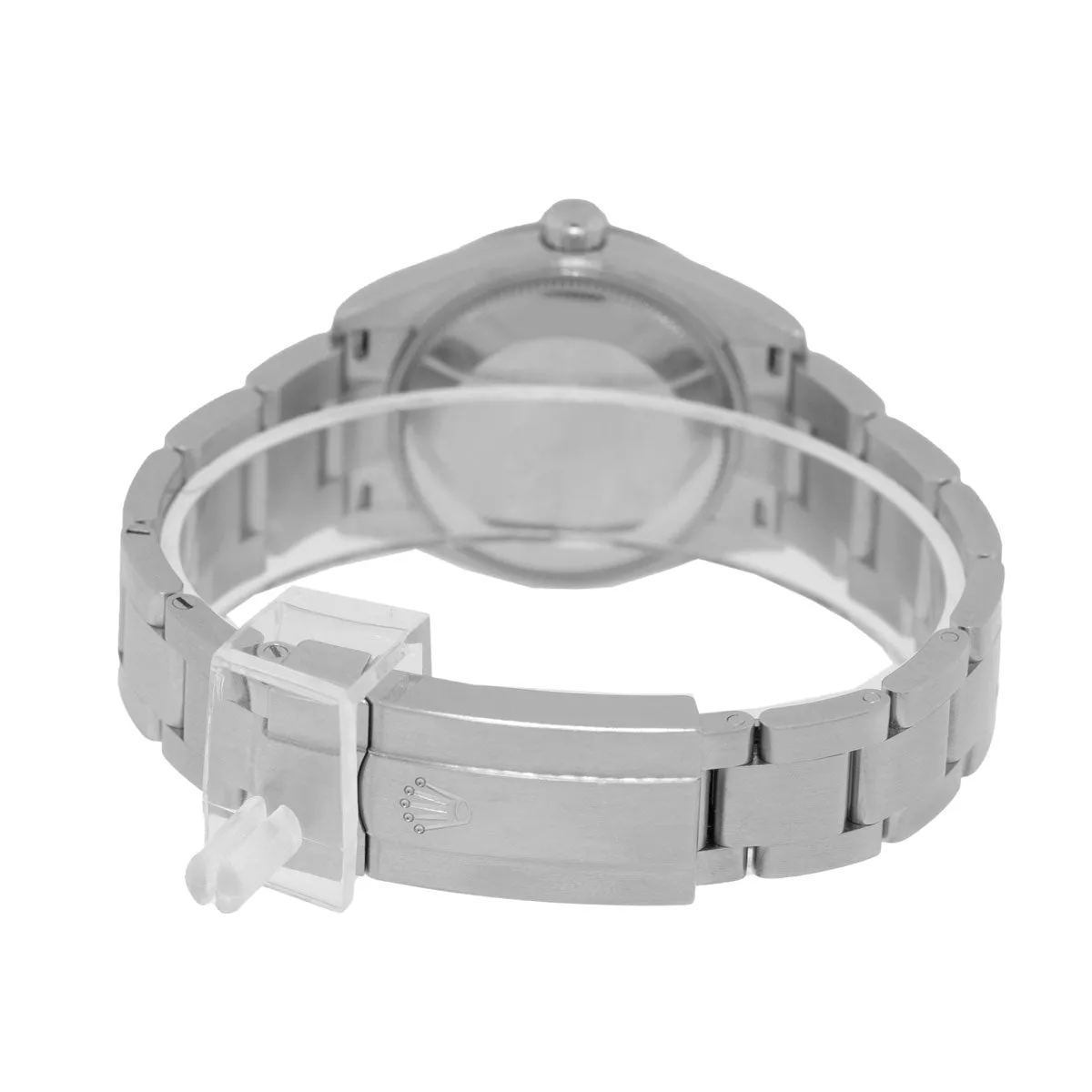 Rolex Oyster Perpetual 31mm Stainless Steel Pink Index Dial & Smooth Bezel 277200
