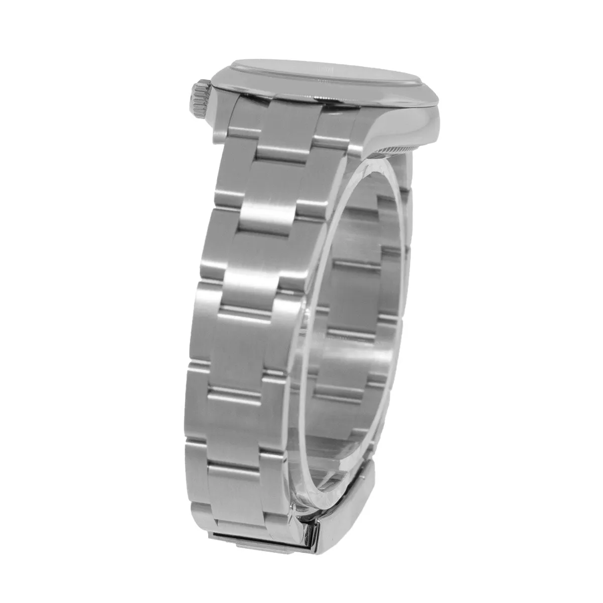 Rolex Oyster Perpetual 31mm Stainless Steel Pink Index Dial & Smooth Bezel 277200
