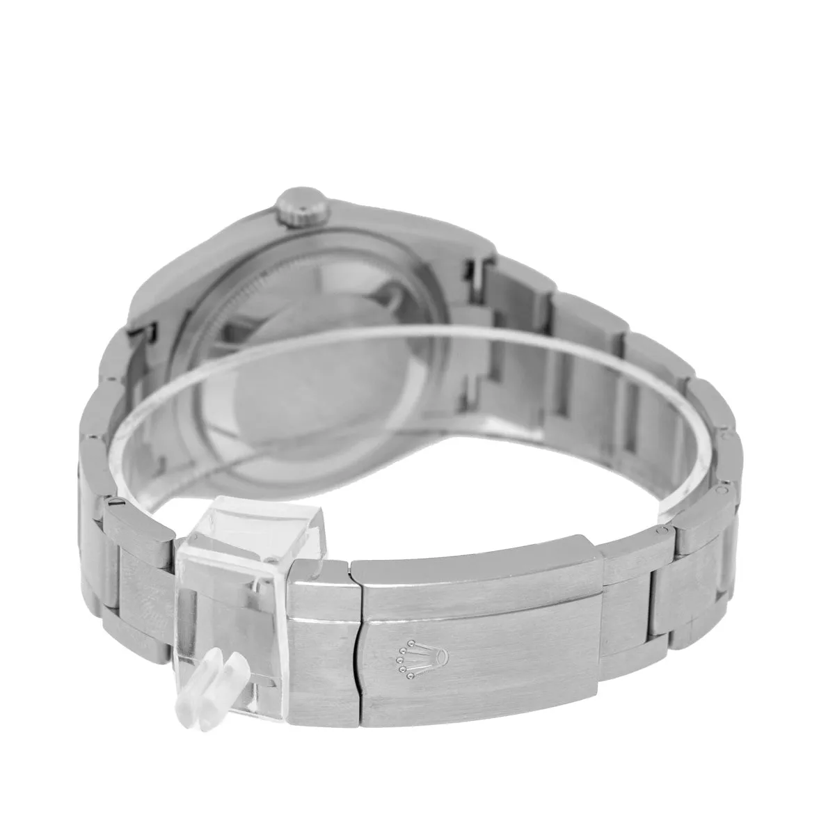 Rolex Oyster Perpetual 36mm Stainless Steel Blue Index Dial & Smooth Bezel 126000