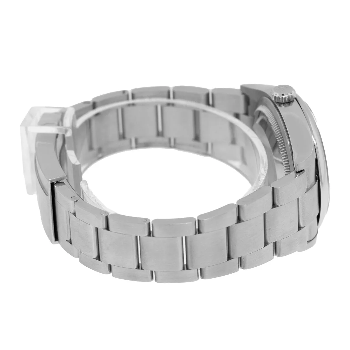 Rolex Oyster Perpetual 36mm Stainless Steel Blue Index Dial & Smooth Bezel 126000