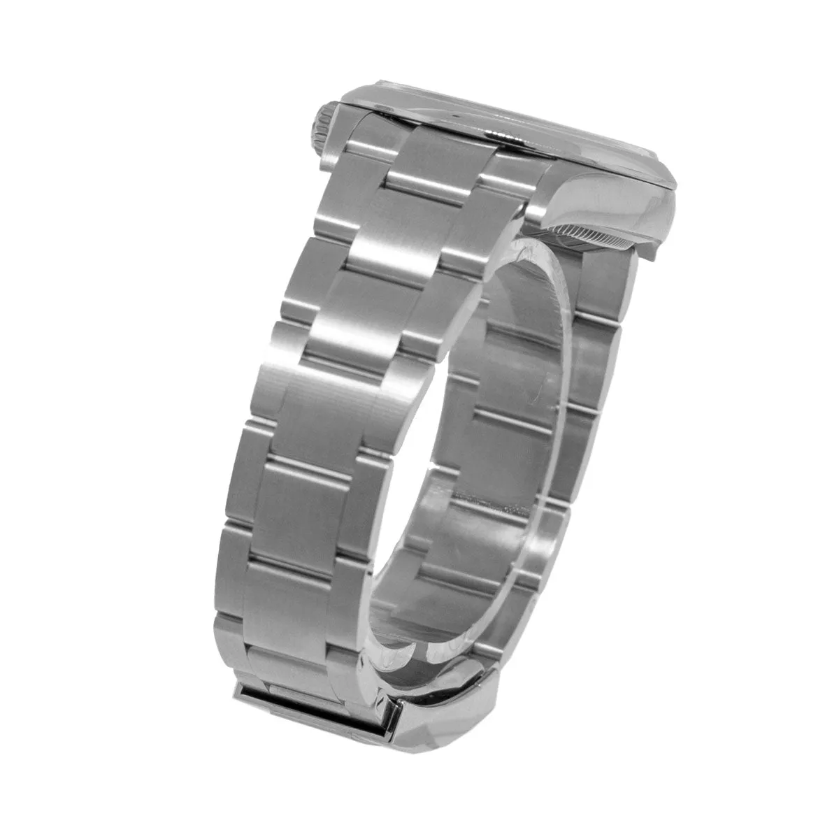 Rolex Oyster Perpetual 36mm Stainless Steel Candy Pink Index Dial & Smooth Bezel 126000