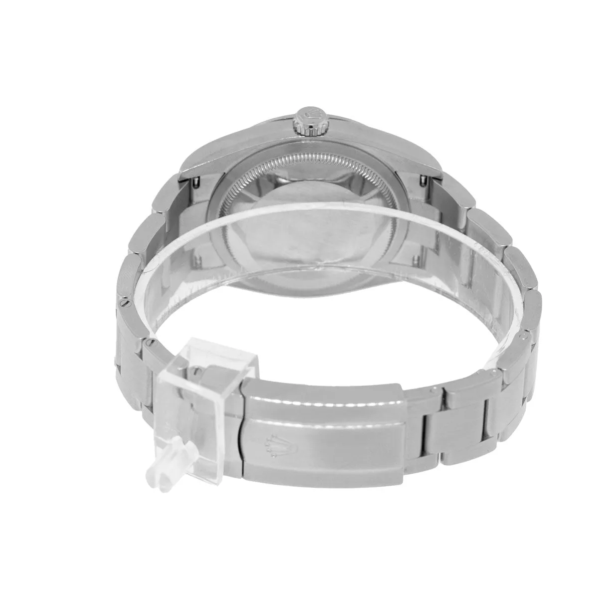 Rolex Oyster Perpetual 36mm Stainless Steel Candy Pink Index Dial & Smooth Bezel 126000