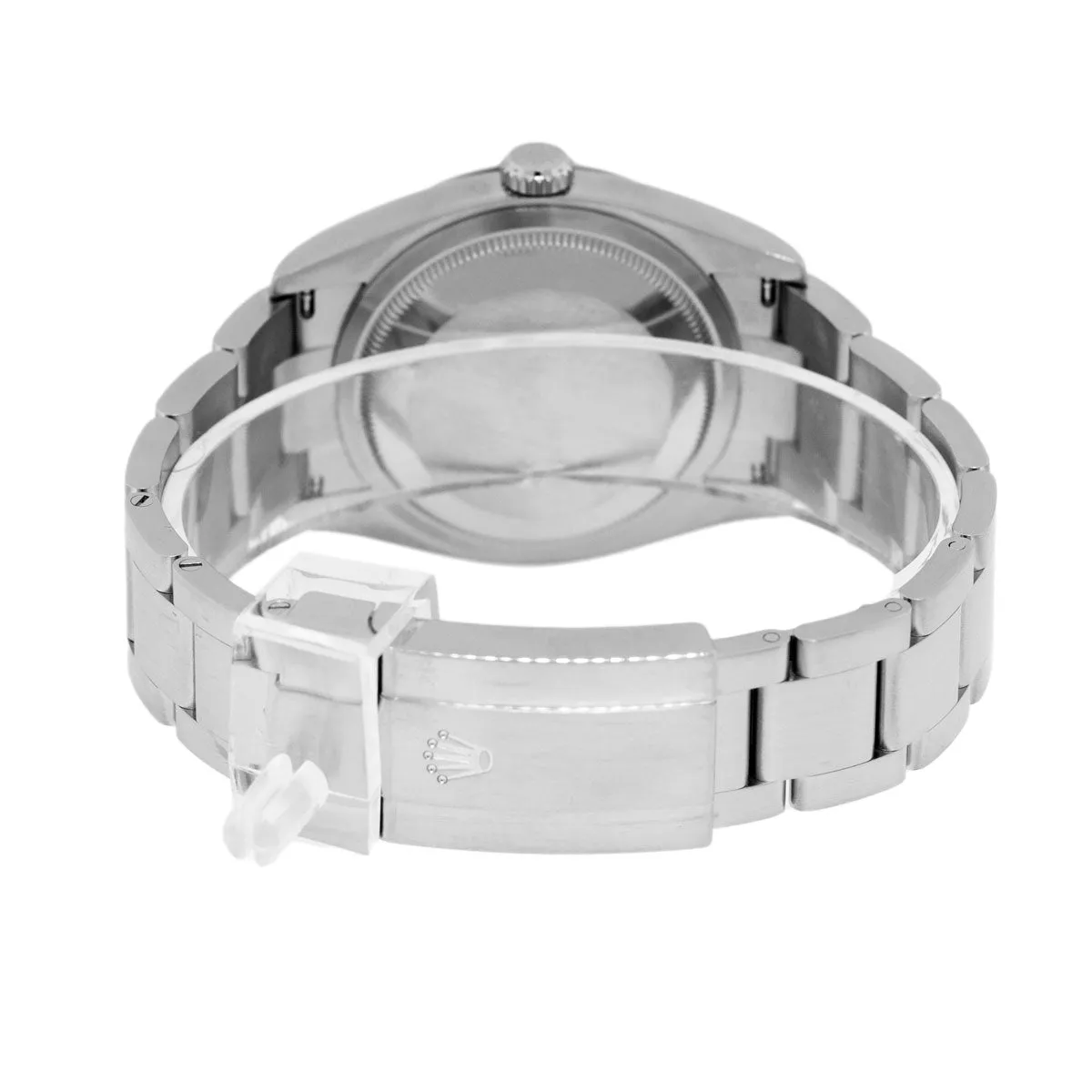 Rolex Oyster Perpetual 36mm Stainless Steel Green Index Dial & Smooth Bezel 126000