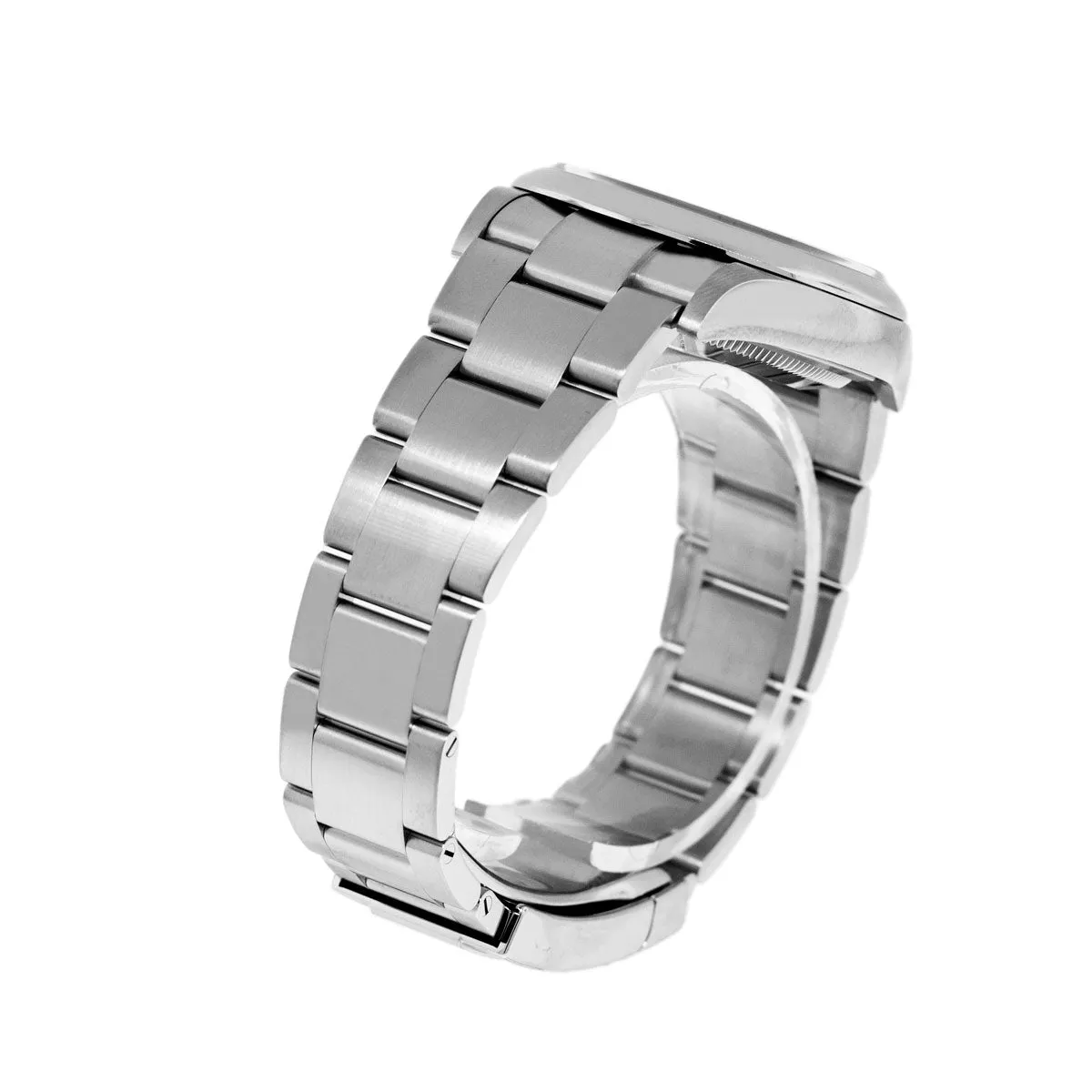 Rolex Oyster Perpetual 36mm Stainless Steel Green Index Dial & Smooth Bezel 126000