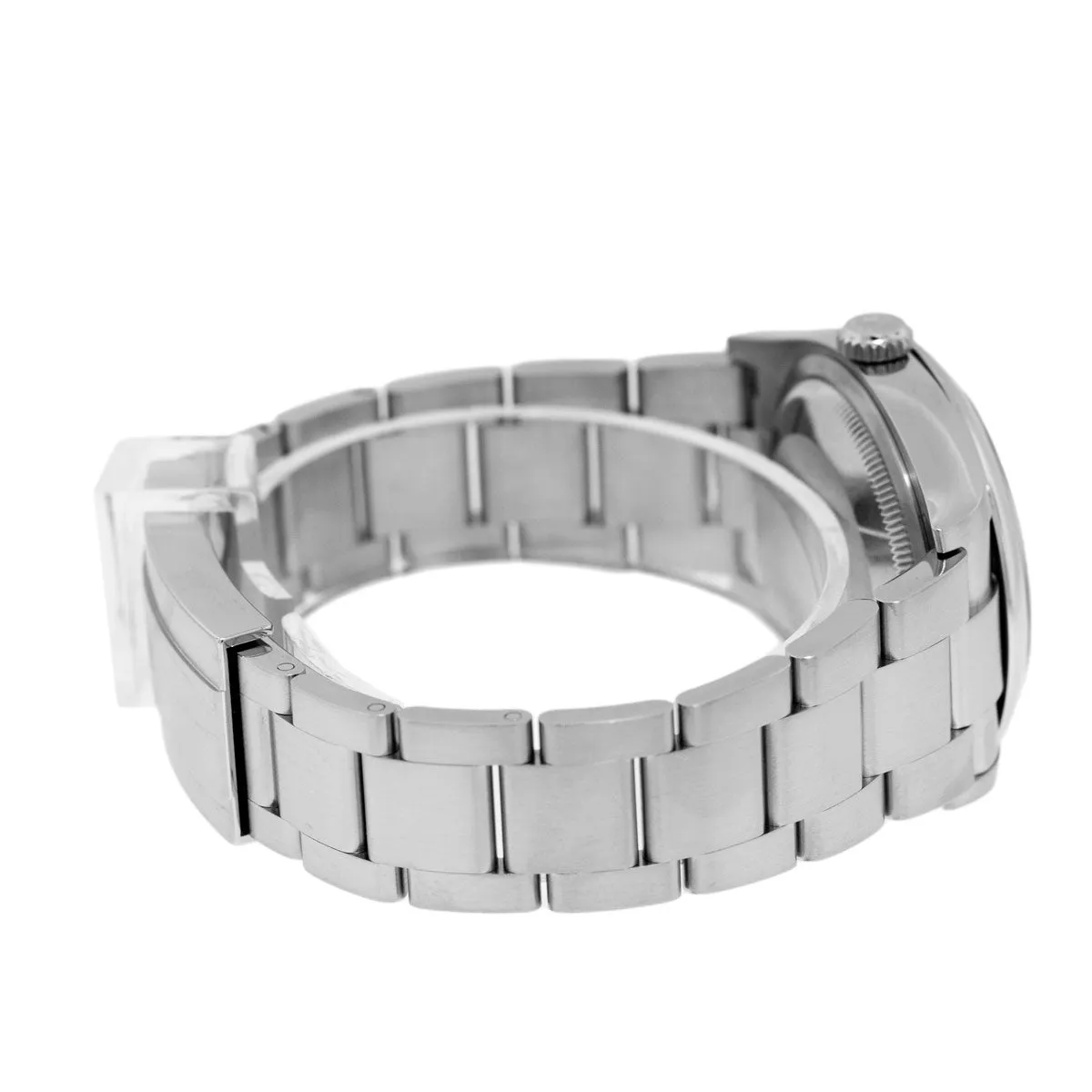 Rolex Oyster Perpetual 36mm Stainless Steel Green Index Dial & Smooth Bezel 126000
