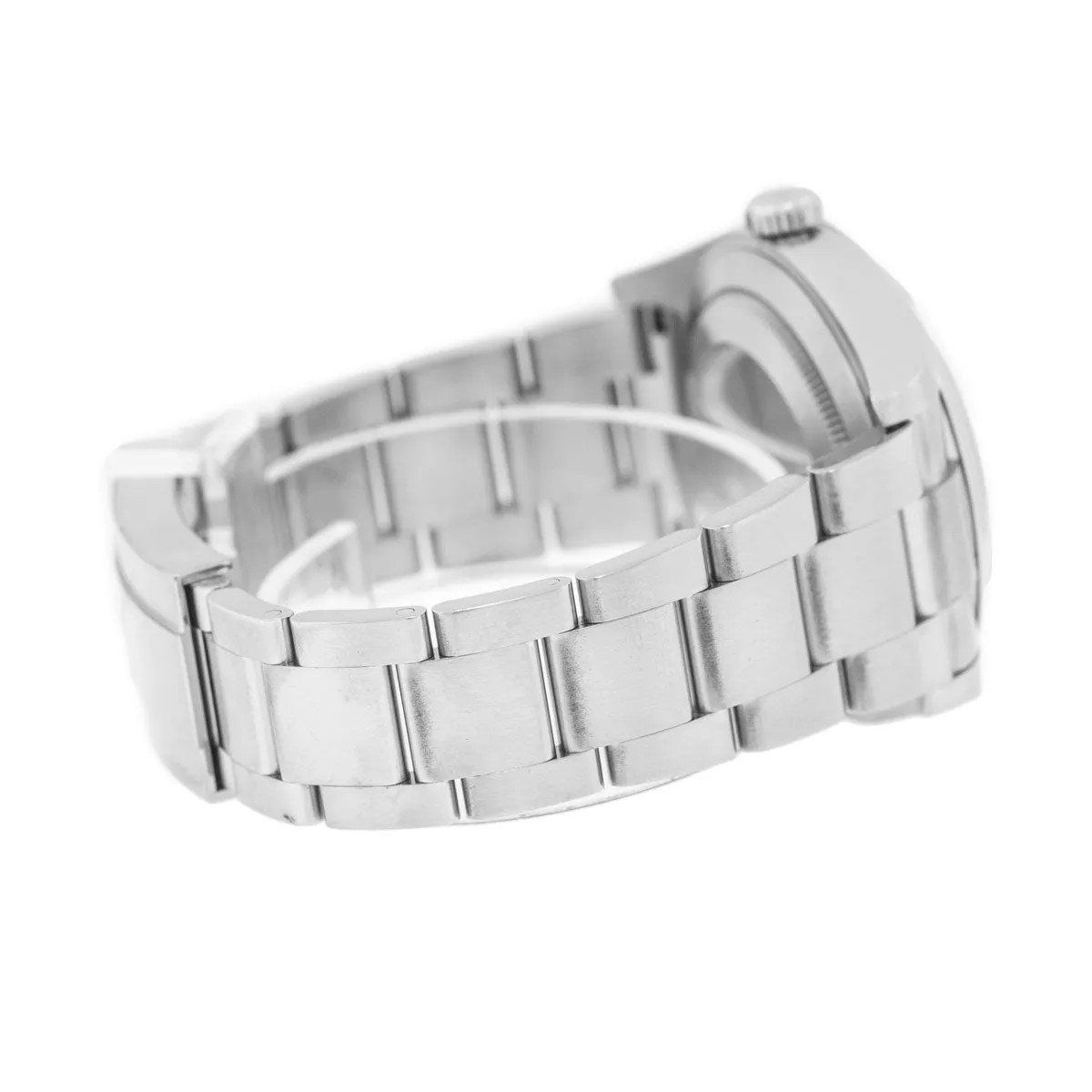 Rolex Oyster Perpetual 39mm Stainless Steel CUSTOM  Tiffany Blue Index Dial & Smooth Bezel 114300