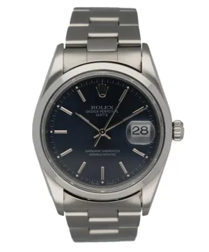 Rolex Oyster Perpetual Date 15200 Men's Watch