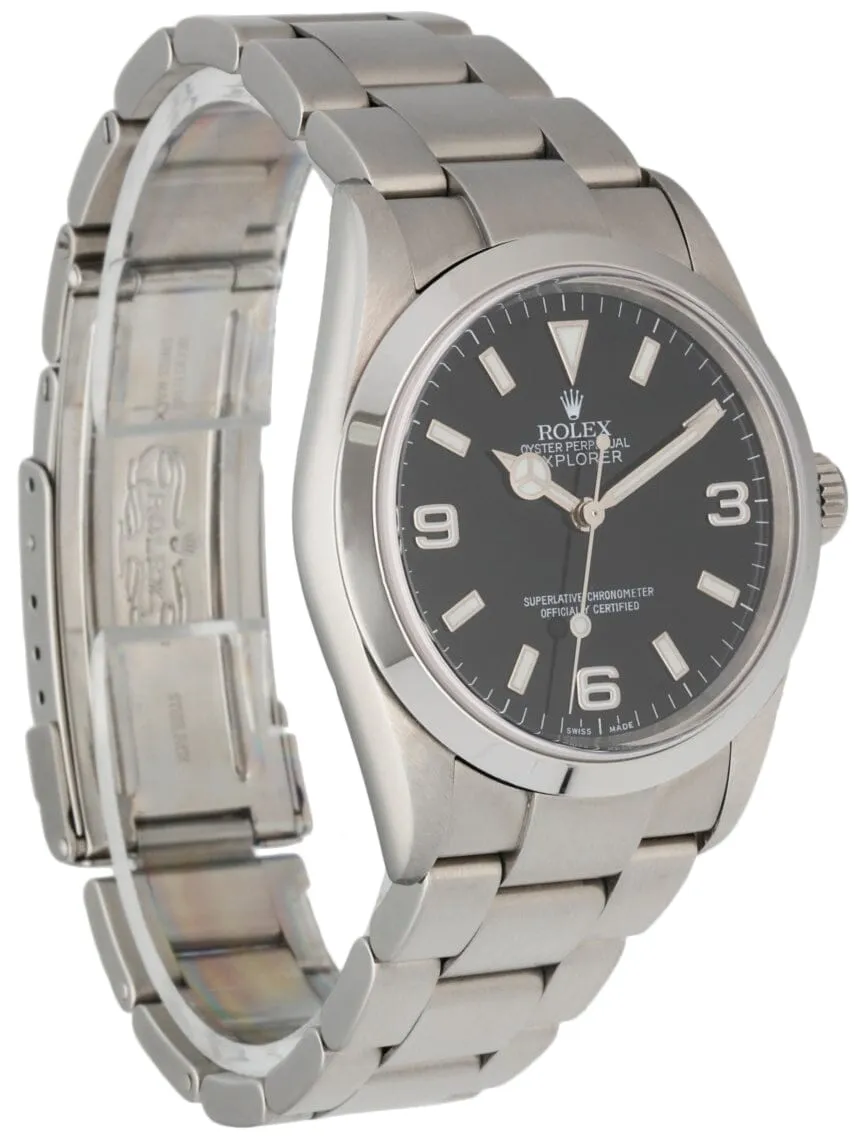 Rolex Oyster Perpetual Explorer 114270 Mens Watch Box Papers