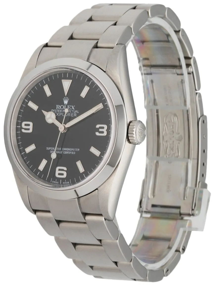Rolex Oyster Perpetual Explorer 114270 Mens Watch Box Papers