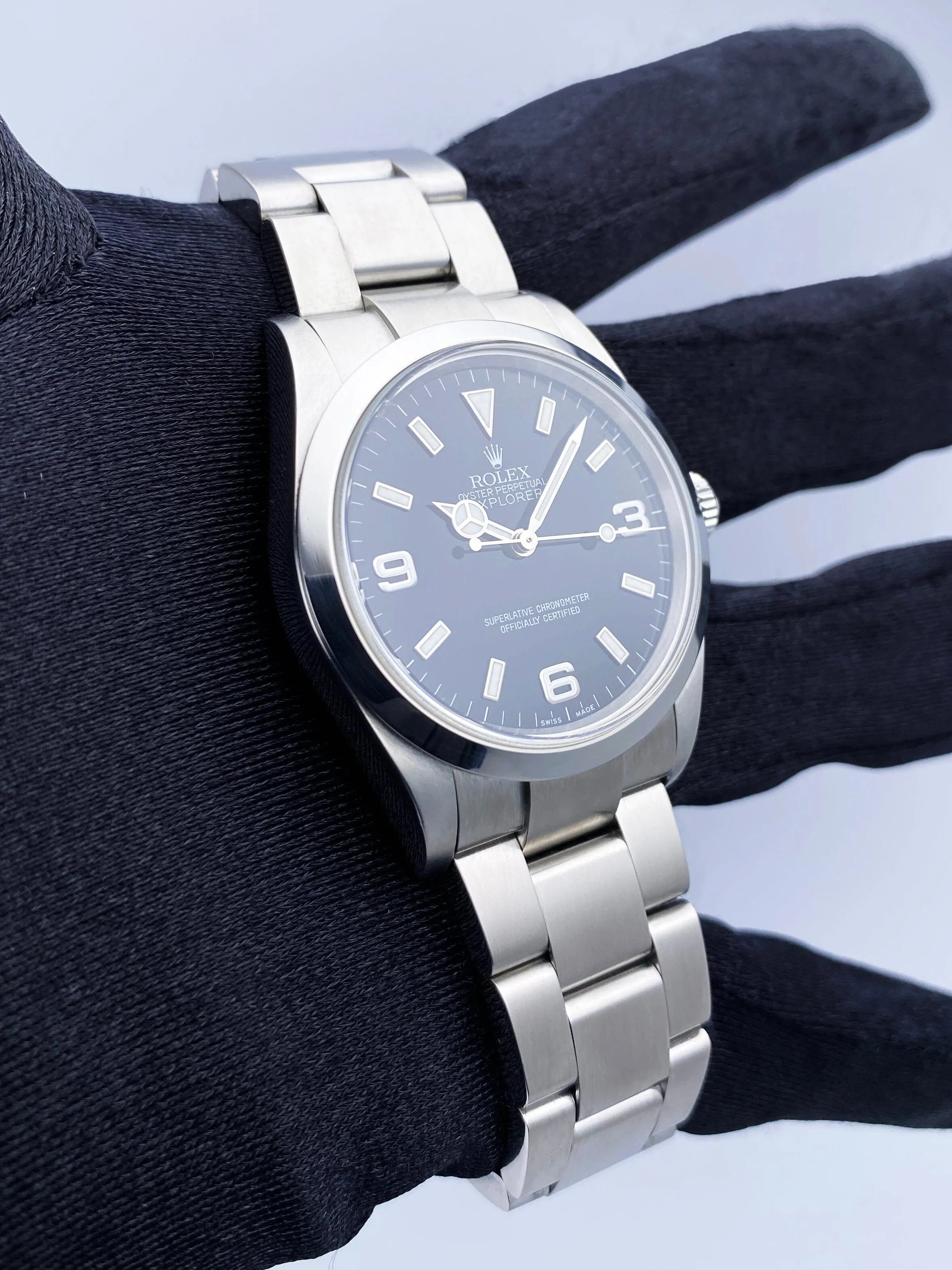 Rolex Oyster Perpetual Explorer 114270 Stainless Steel Mens Watch