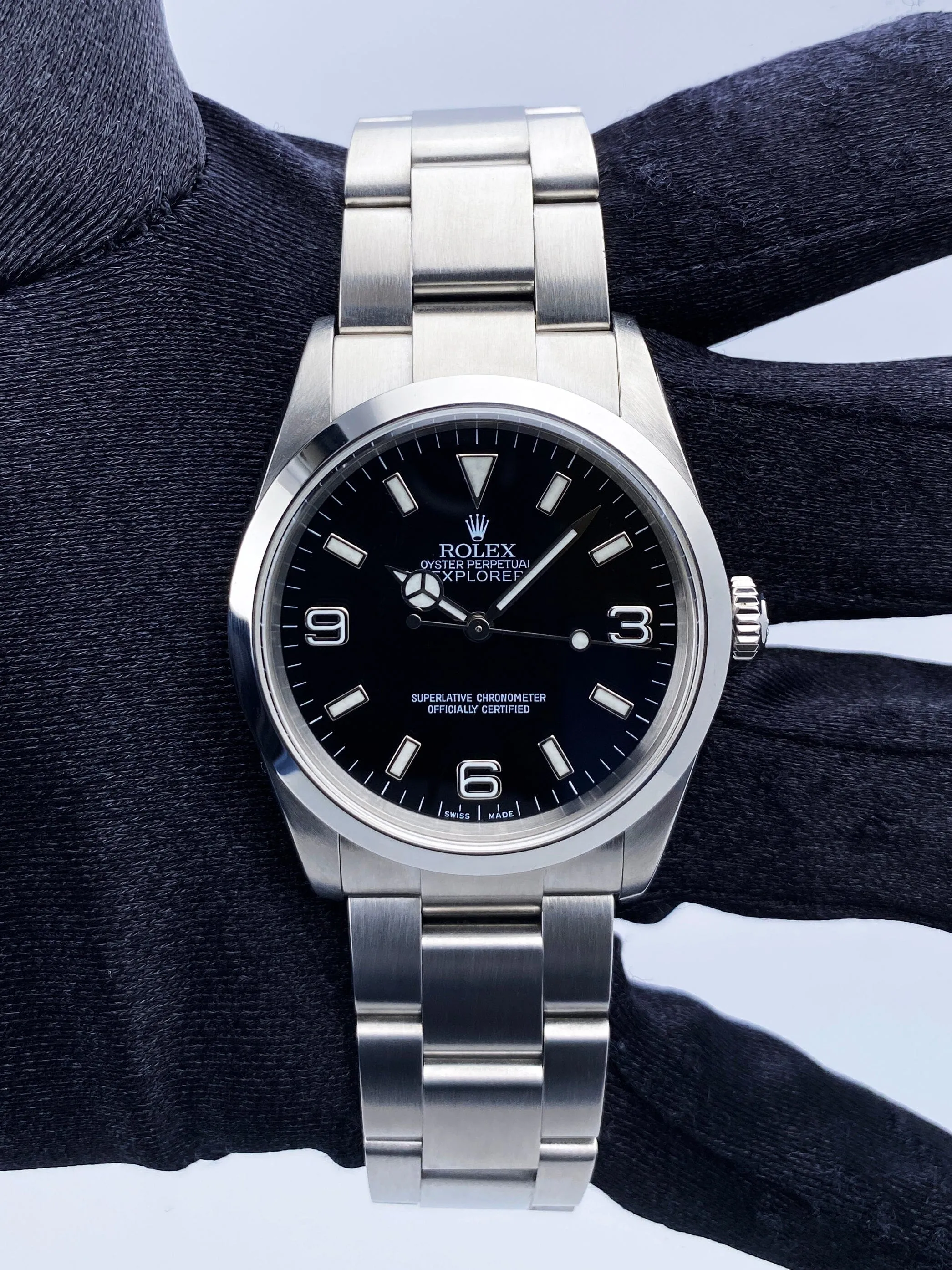 Rolex Oyster Perpetual Explorer 114270 Stainless Steel Mens Watch