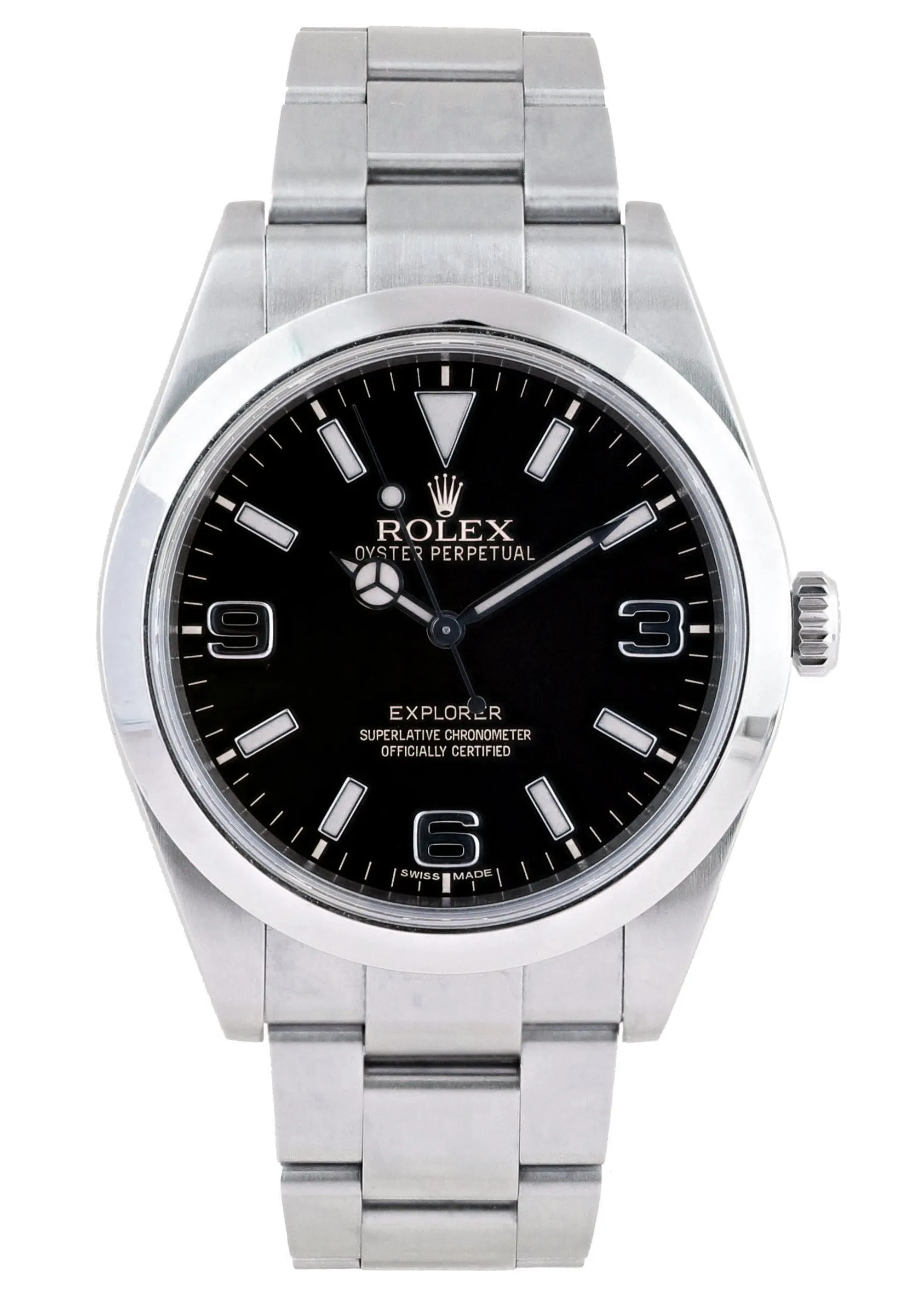 Rolex Oyster perpetual Explorer 214270 Mens Watch Box & Papers