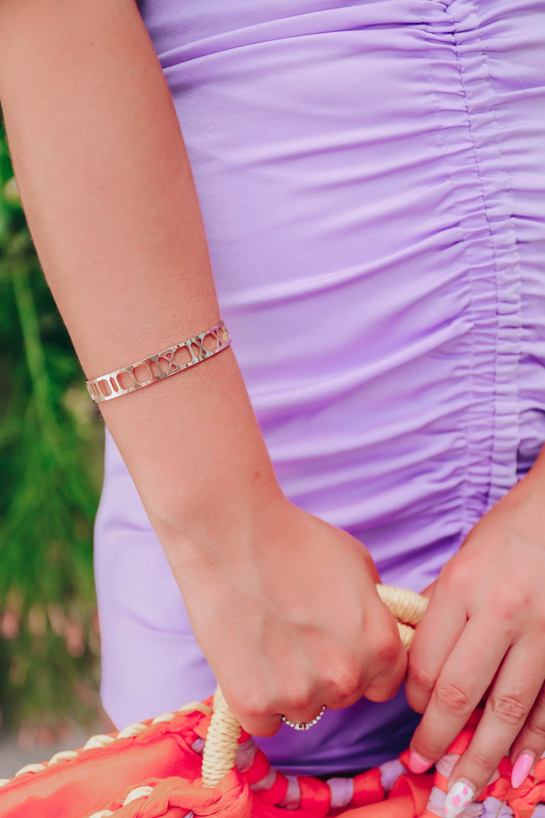 Roman Bracelet Cuff - Gold