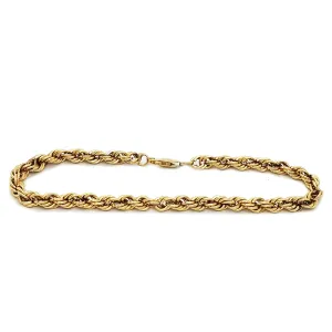 Rope Yellow Gold Bracelet (14K)