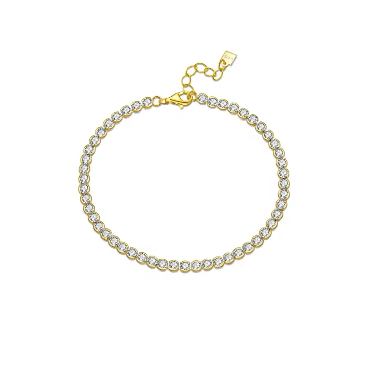 Round Tennis Bracelet