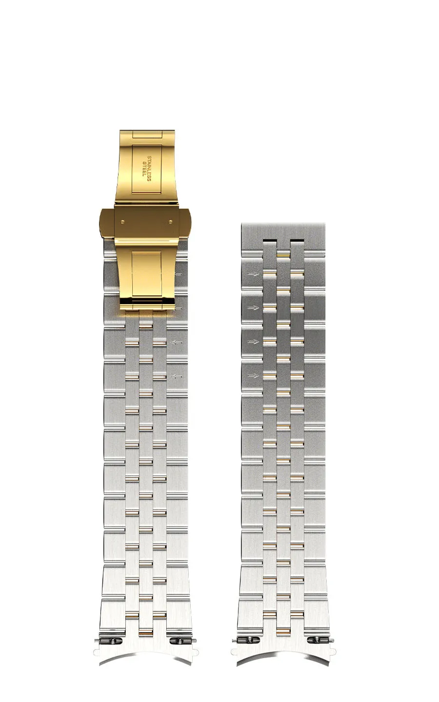 Rrip Bracelet ngjyrë Gold & Argjend