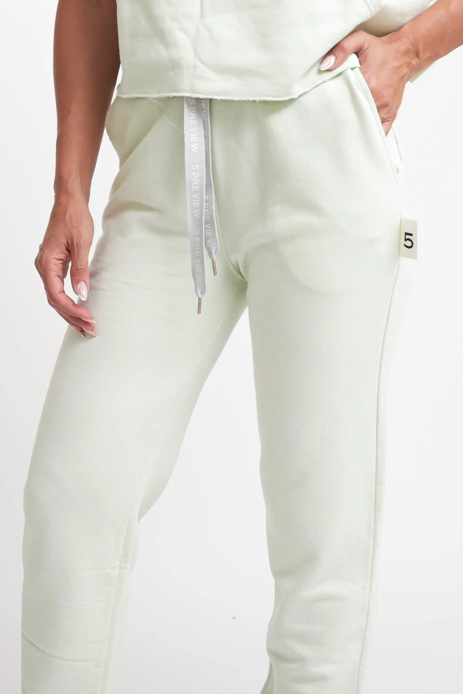 Salma Pant - Canary Green