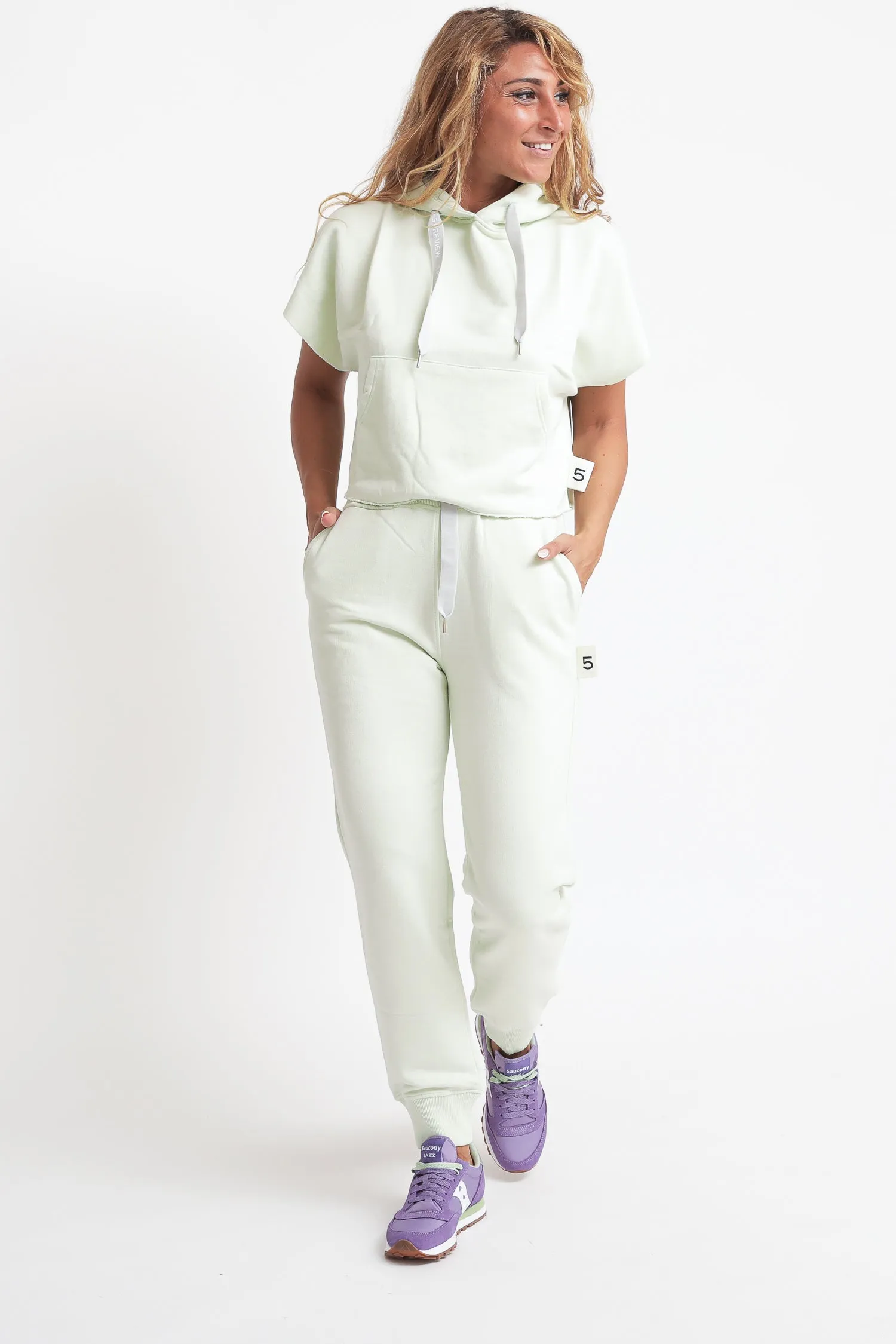 Salma Pant - Canary Green