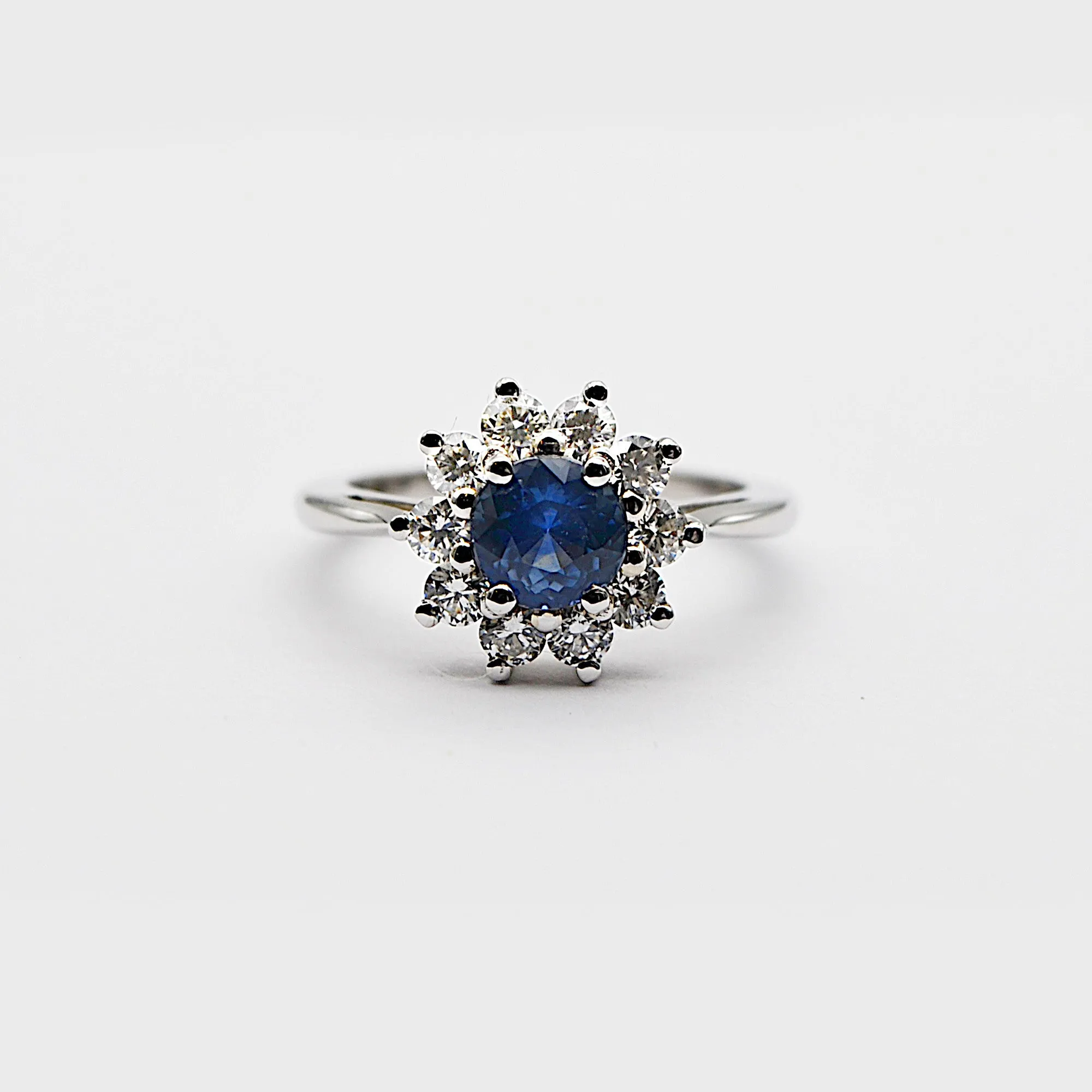 Sapphire & Diamond Ring