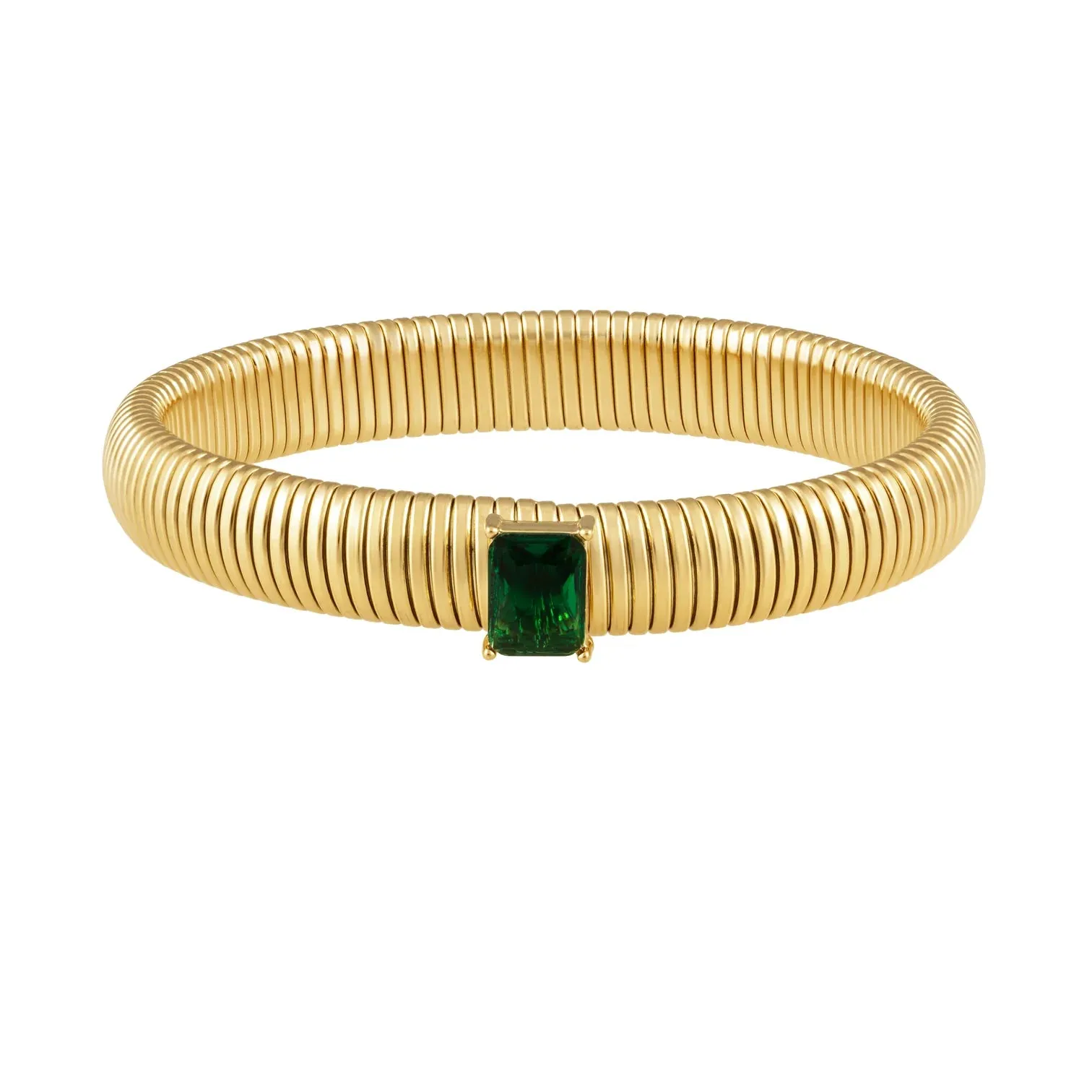 Serenity CZ Gold Bracelet