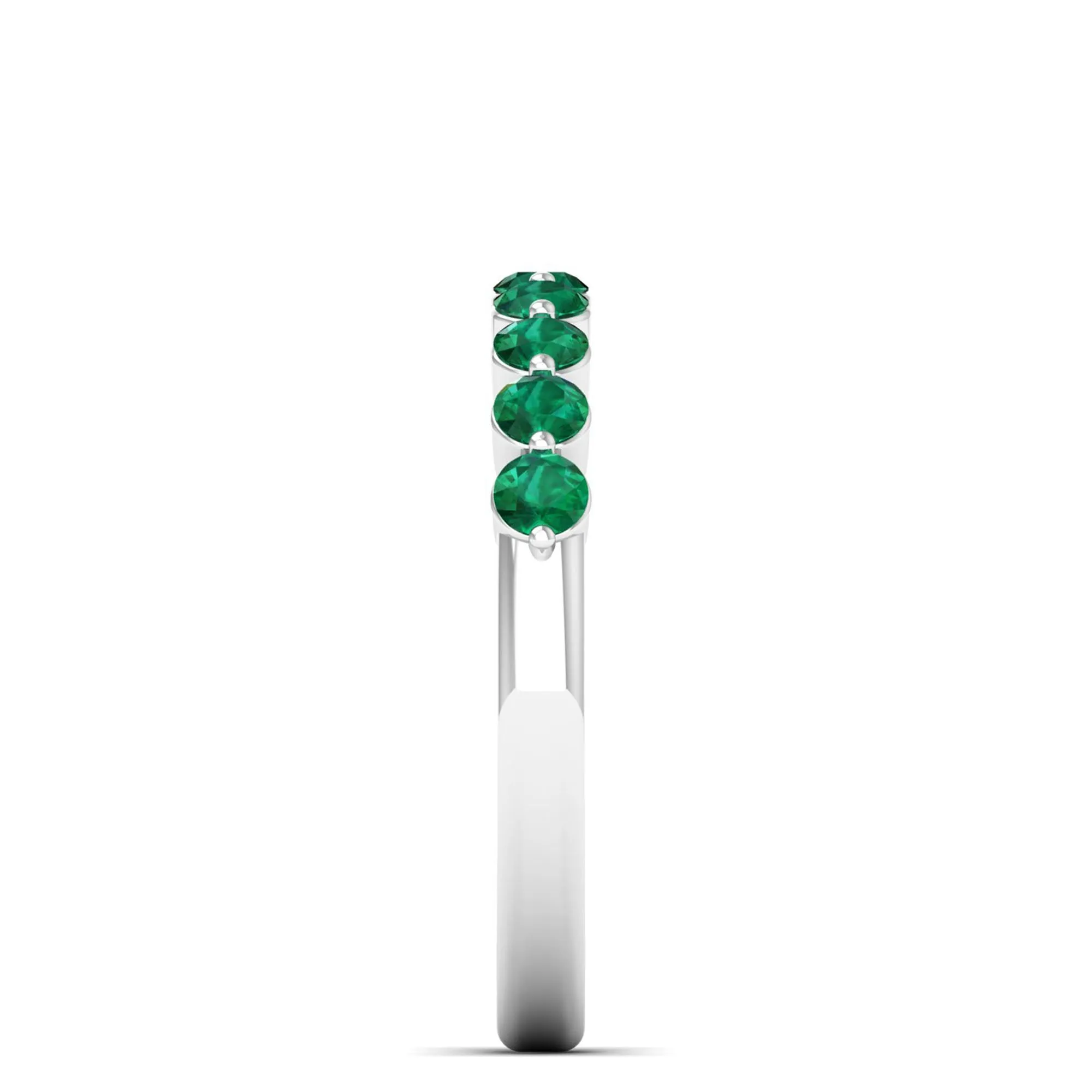 Share Prong Emerald Band